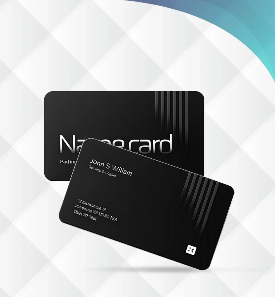 black rfid card